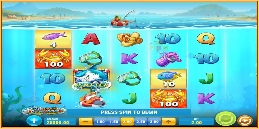 Slot de xogo Boat Bonanza Down Under