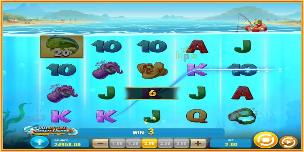 Slot de xogo Boat Bonanza Down Under