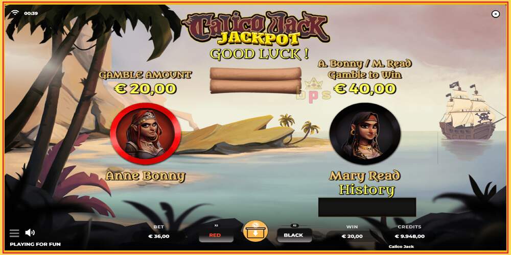 Слот за игра Calico Jack Jackpot