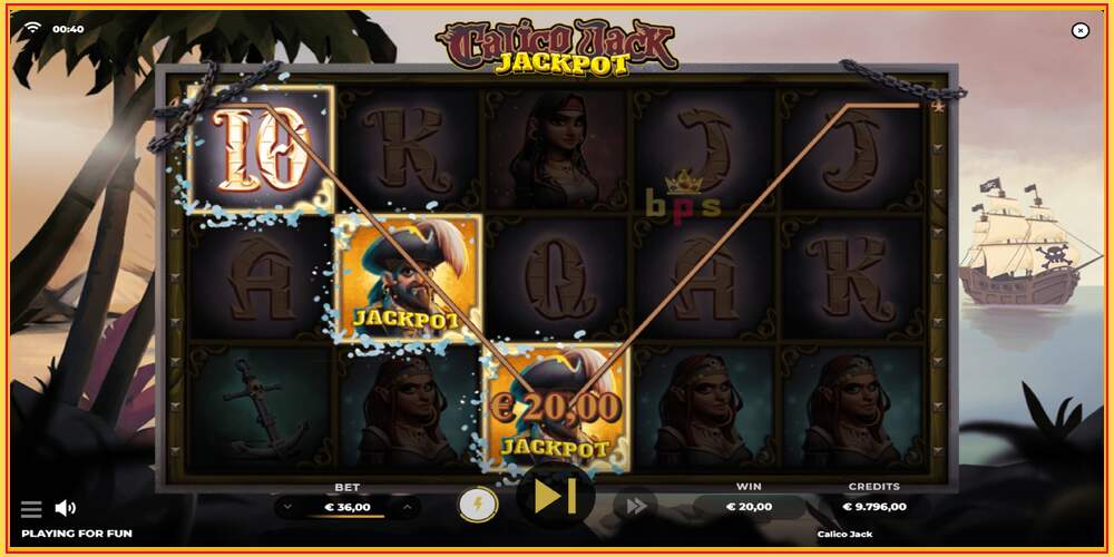 Слот за игра Calico Jack Jackpot