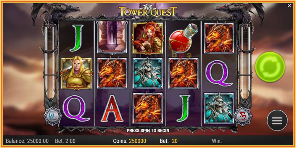 Игровой слот Tower Quest