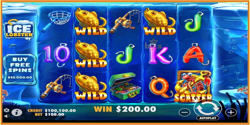 Slot de xogo Ice Lobster