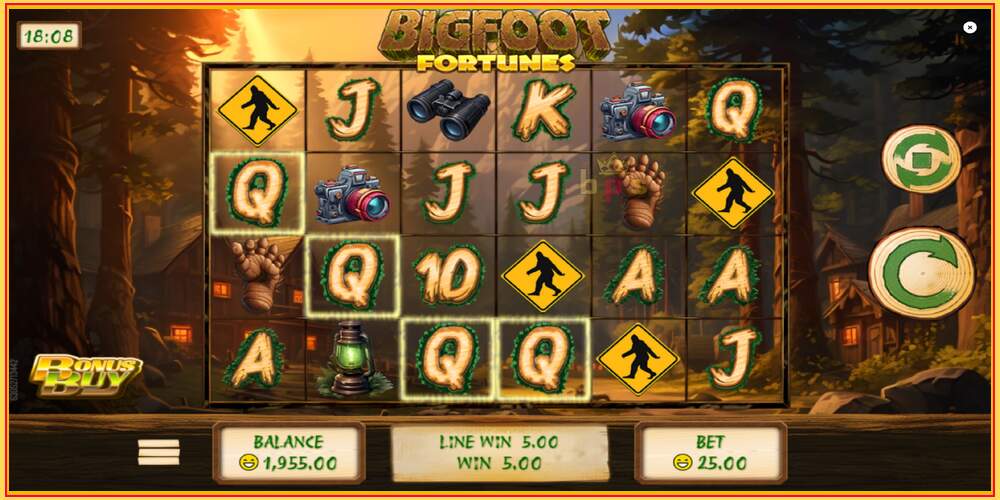 Игровой слот Bigfoot Fortunes