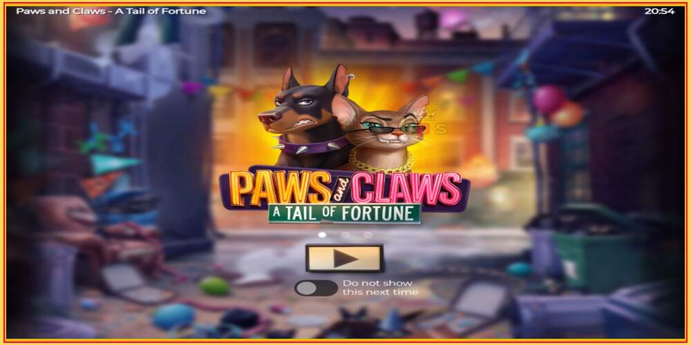 თამაშის სლოტი Paws and Claws: A Tail of Fortune