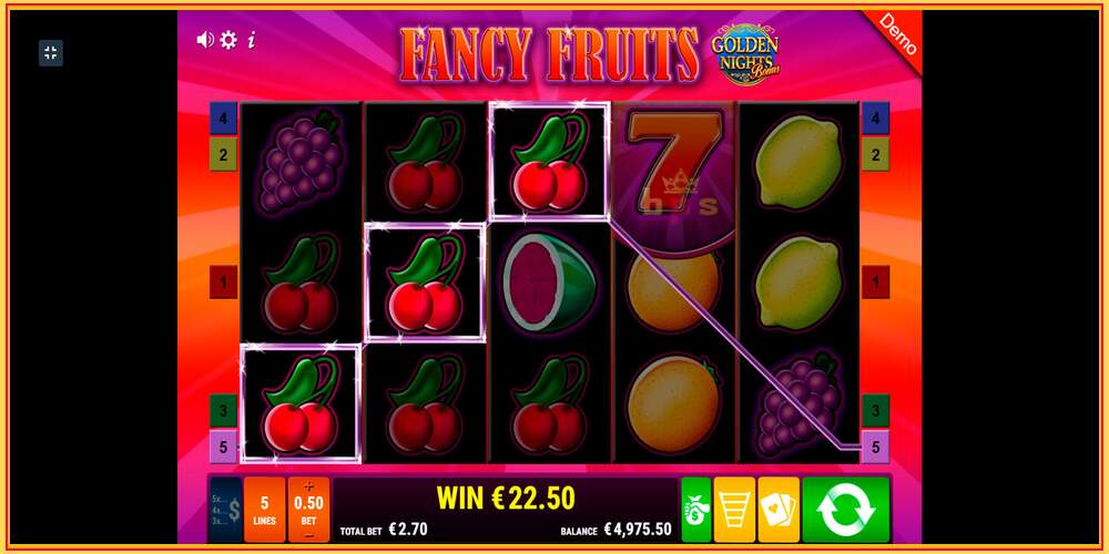 Игровой слот Fancy Fruits GDN