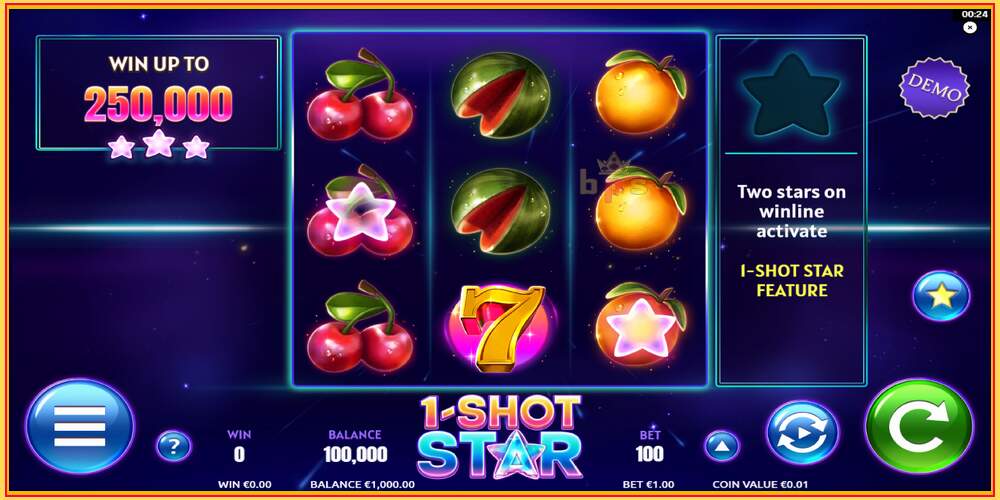 Slot permainan 1-Shot Star