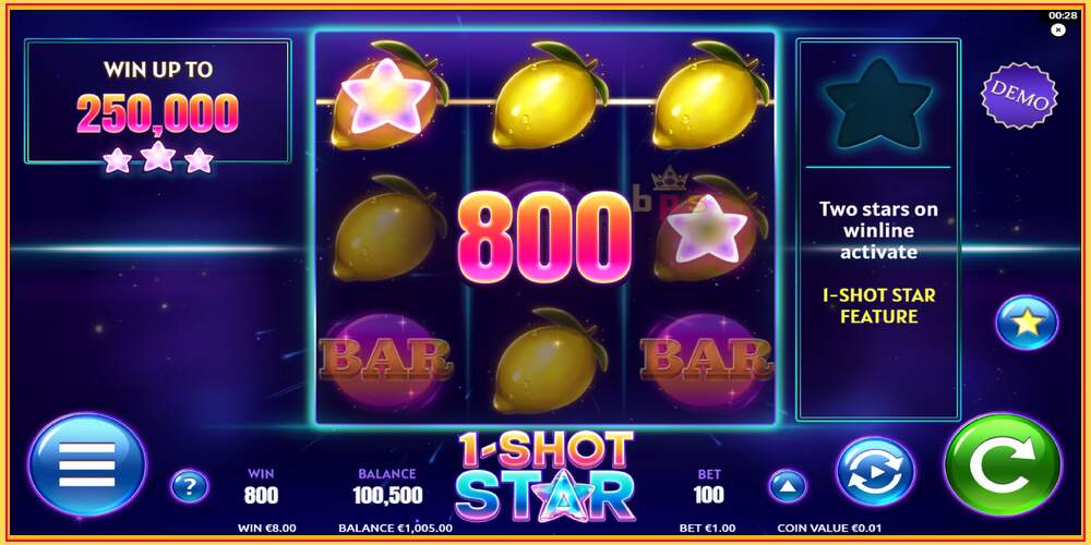 Slot permainan 1-Shot Star