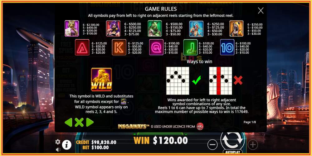 Slot de joc Casino Heist Megaways