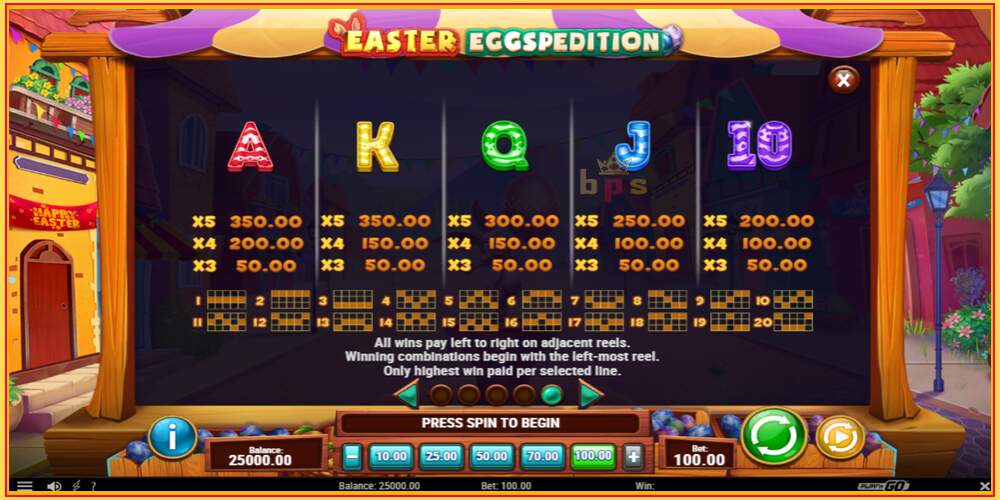 Slot permainan Easter Eggspedition