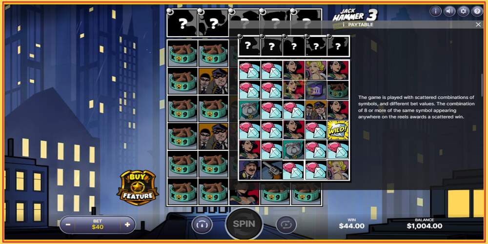 Slot permainan Jack Hammer 3