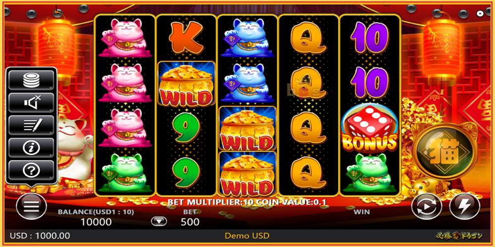 Slot di gioco Lucky Cat