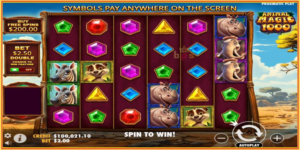 Game slot Animal Magic 1000