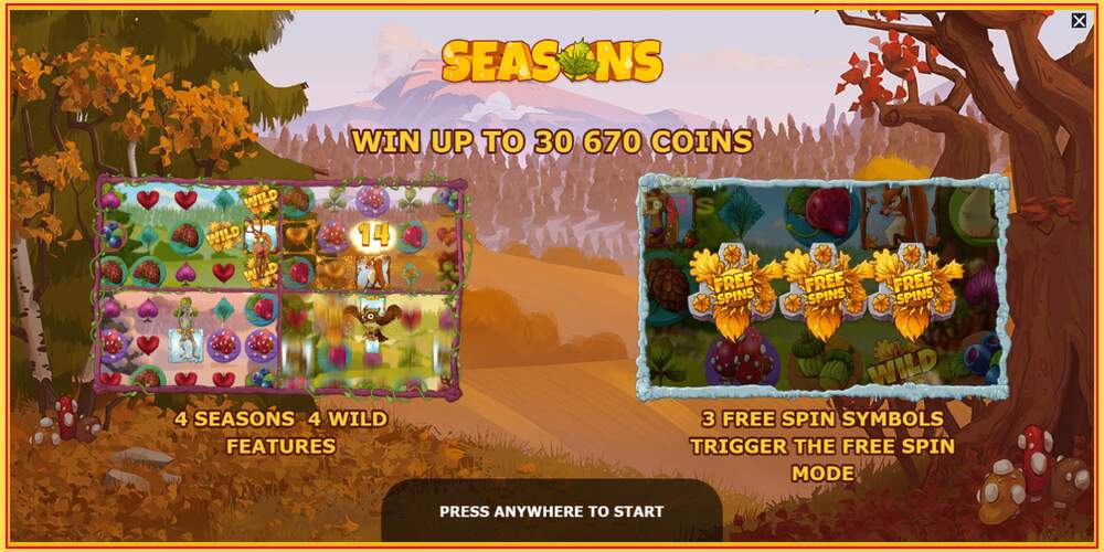 Игровой слот Seasons