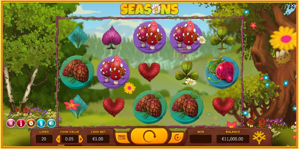 Игровой слот Seasons