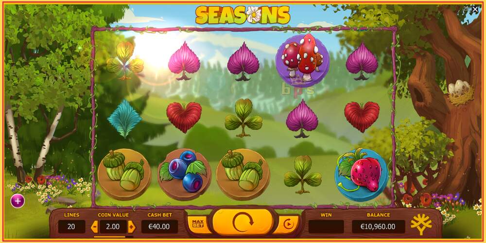 Игровой слот Seasons