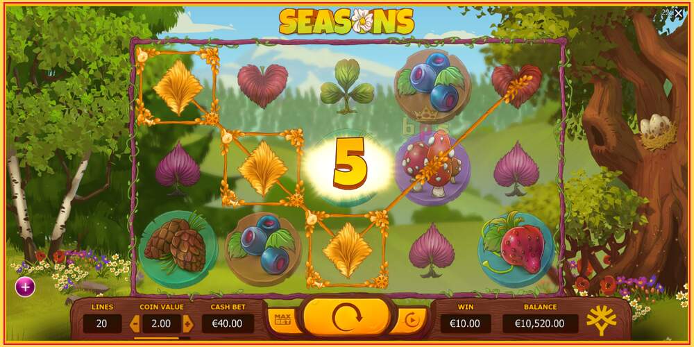 Игровой слот Seasons