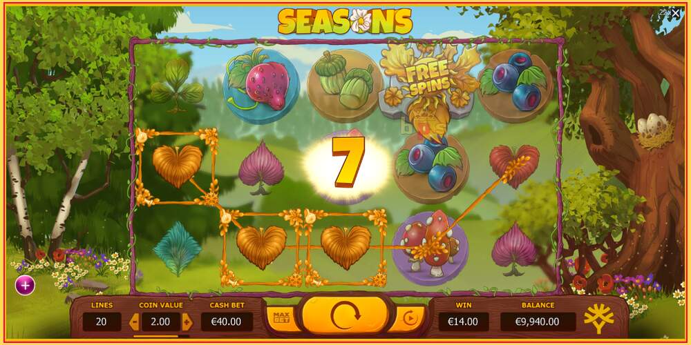 Игровой слот Seasons