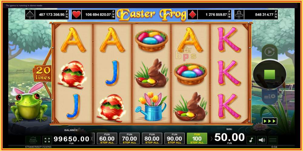 Игровой слот Easter Frog