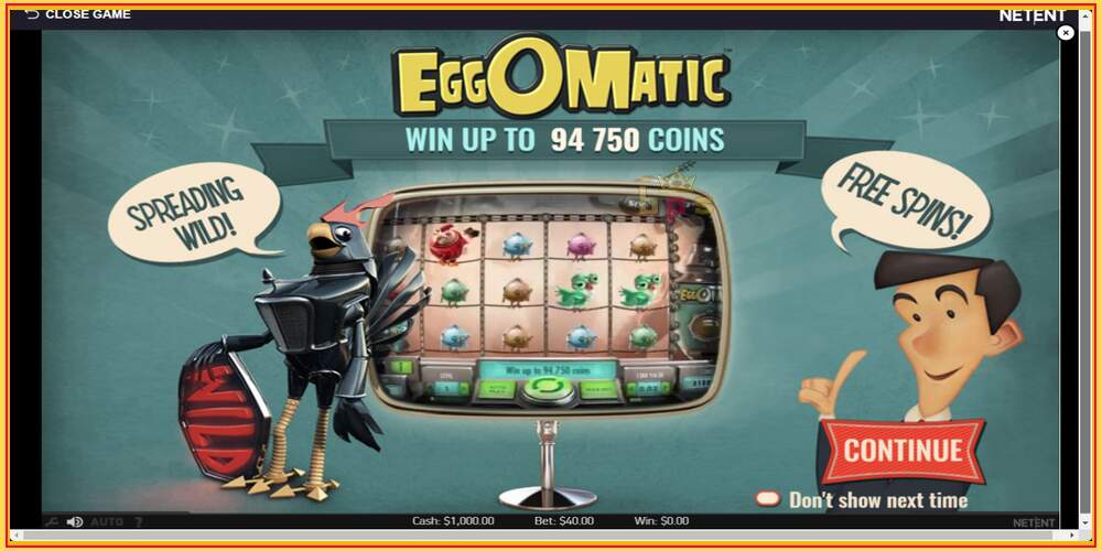 Игровой слот EggOMatic