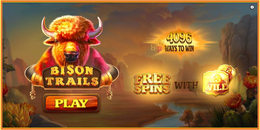 Игра слот Bison Trails