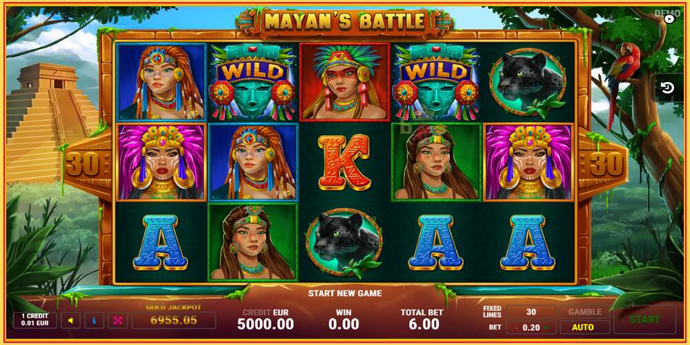 Slot de joc Mayans Battle