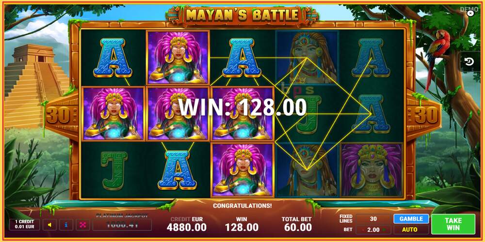 Slot de joc Mayans Battle