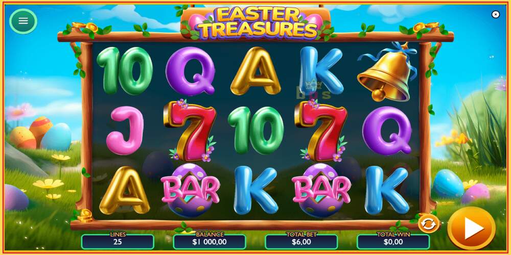 Slot di gioco Easter Treasures