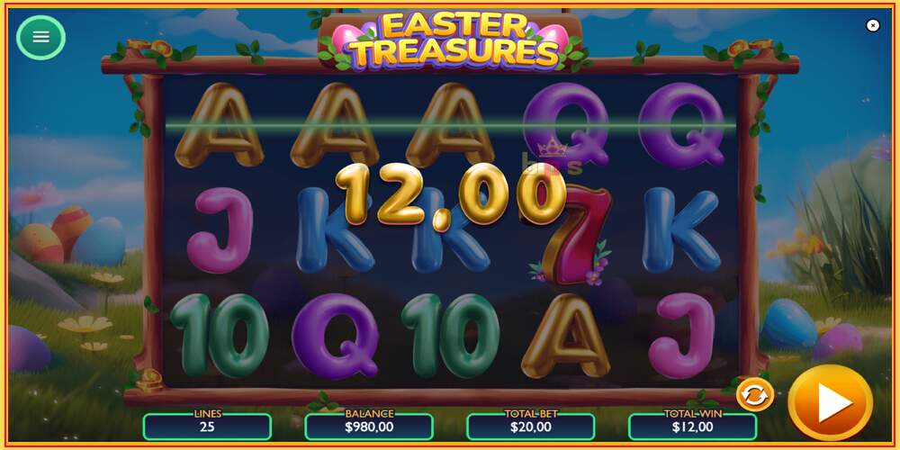 Slot di gioco Easter Treasures