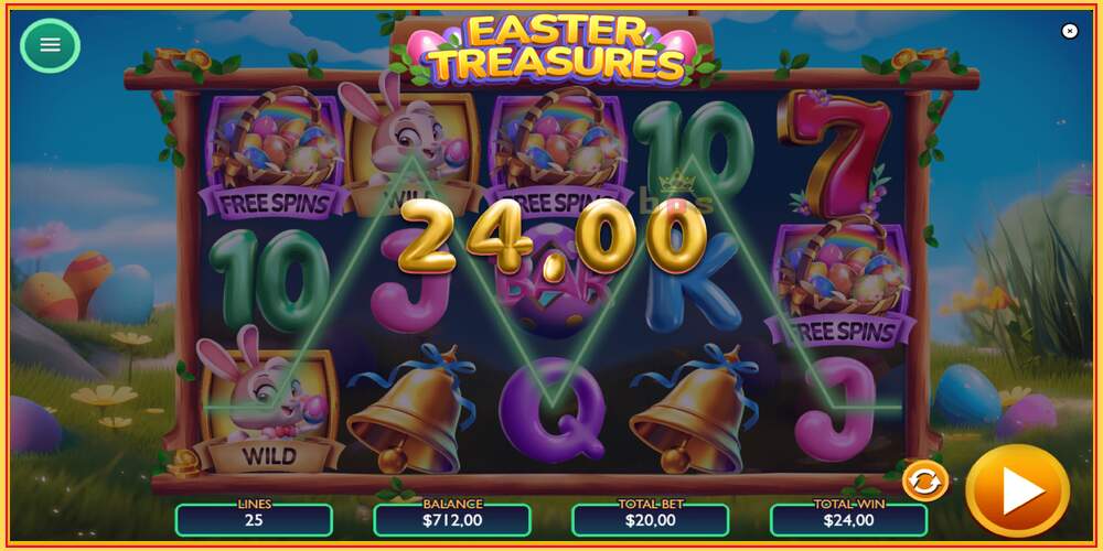 Slot di gioco Easter Treasures