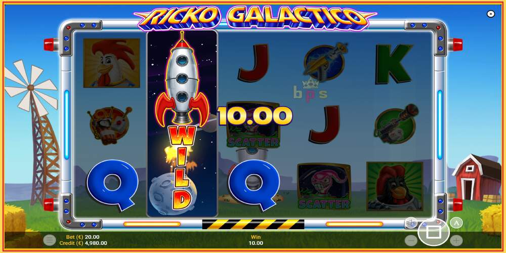 Խաղի բնիկ Ricko Galactico