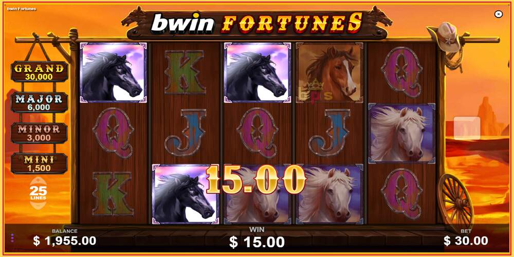 Game slot Bwin Fortunes