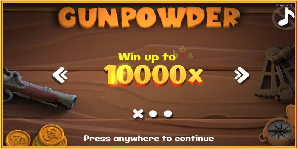 Игровой слот Gunpowder