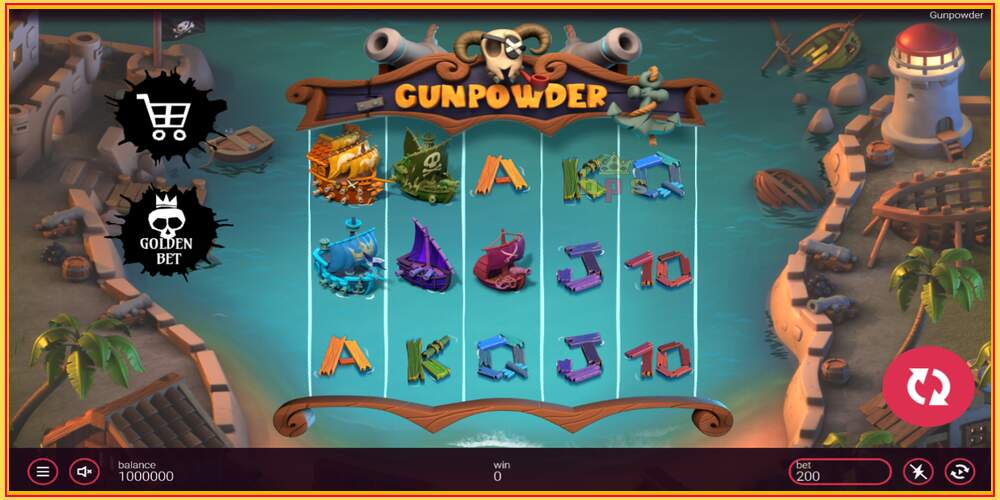 Игровой слот Gunpowder