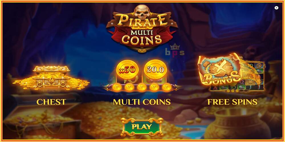 Slot permainan Pirate Multi Coins