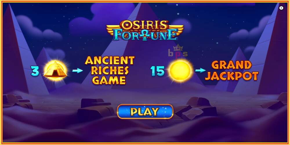 Spelslot Osiris Fortune