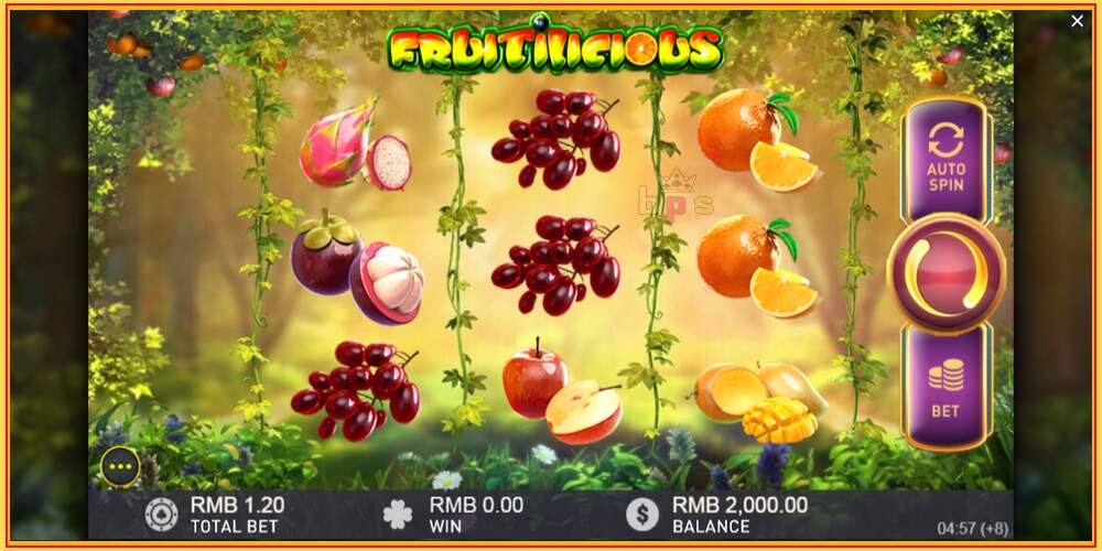 Игровой слот Fruitilicious