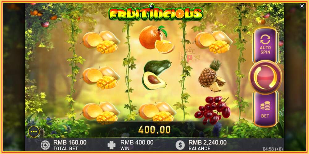 Игровой слот Fruitilicious