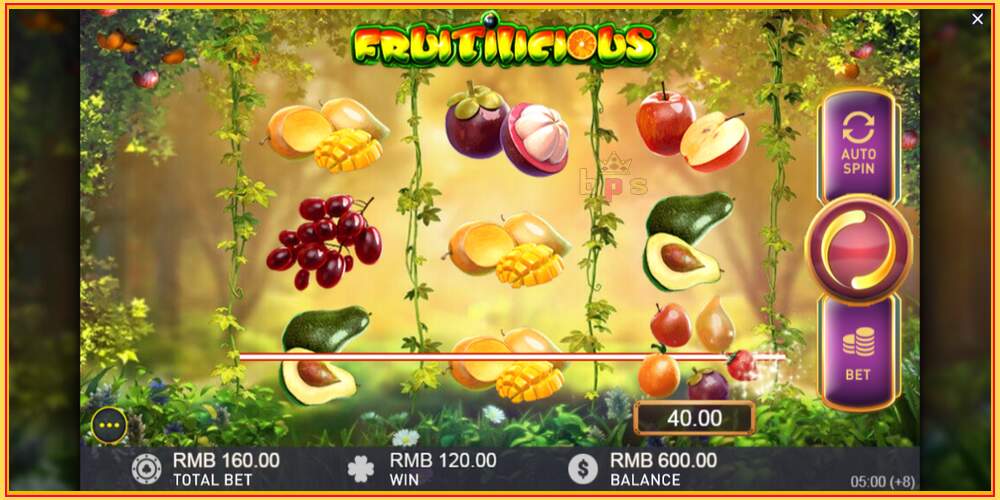 Игровой слот Fruitilicious