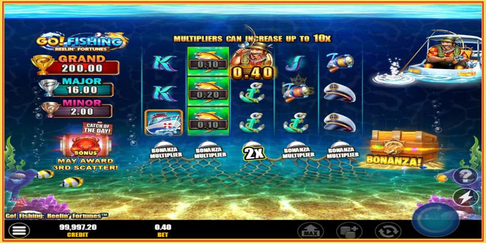 Slot de xogo Go! Fishing: Reelin Fortunes