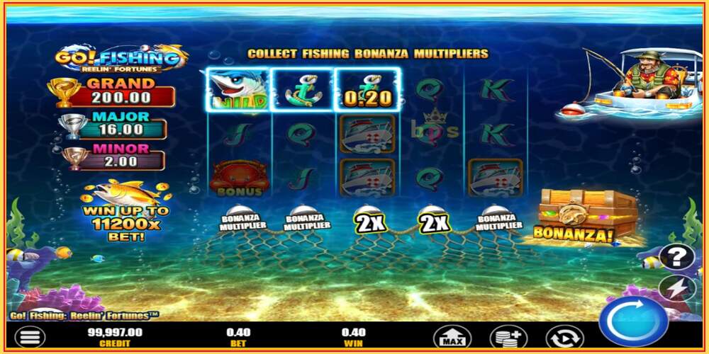 Slot de xogo Go! Fishing: Reelin Fortunes