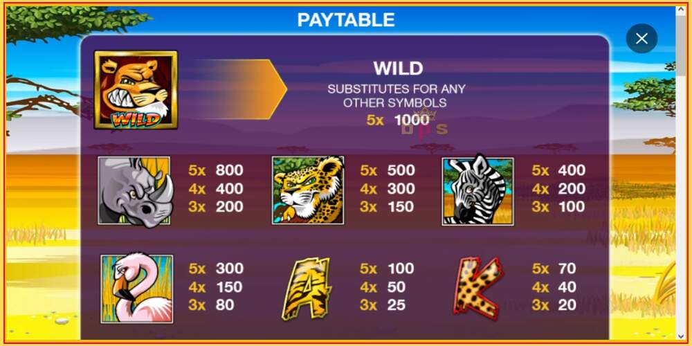 Игровой слот Wild Gambler