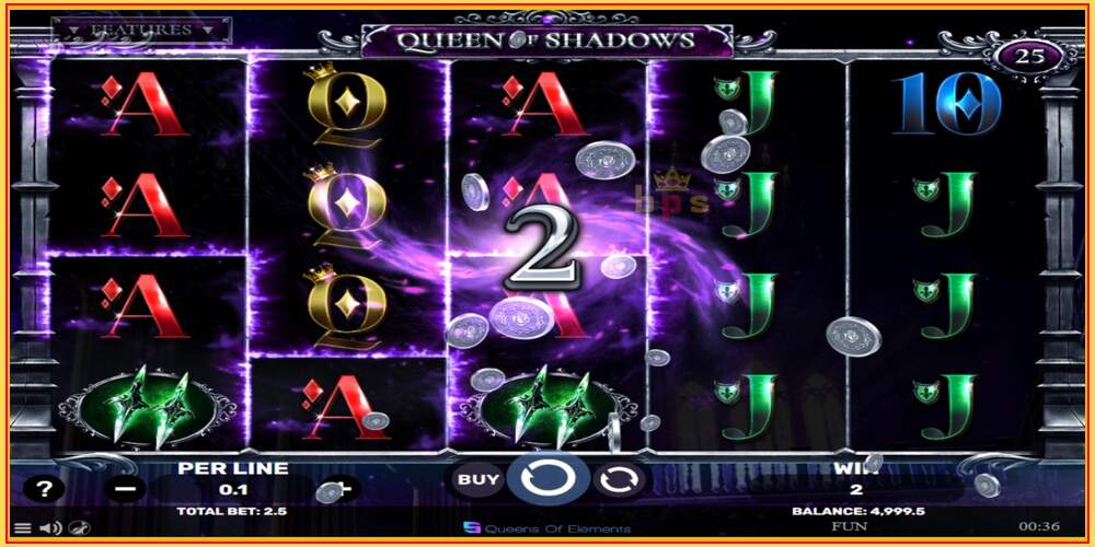 Spielautomat Queen of Shadows