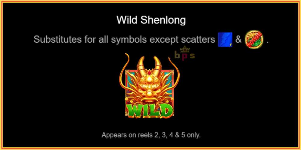 ဂိမ်းအထိုင် Thundering Shenlong