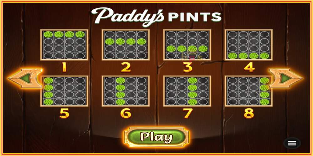 游戏老虎机 Paddys Pints