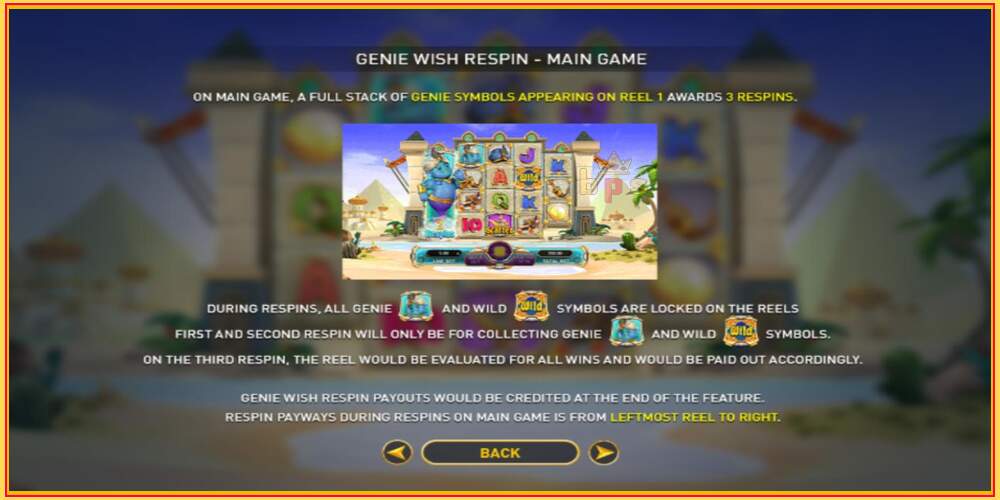 Gniazdo do gry Genie’s Luck