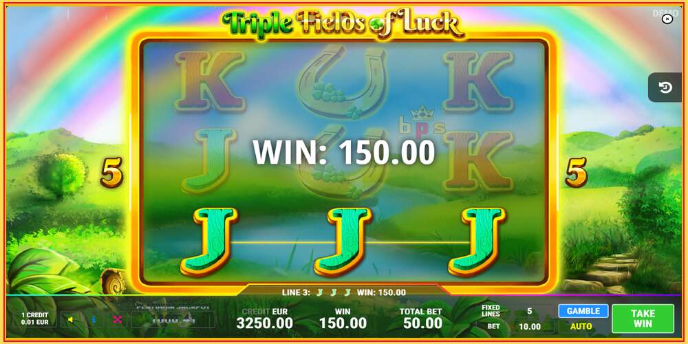 游戏老虎机 Triple Fields of Luck