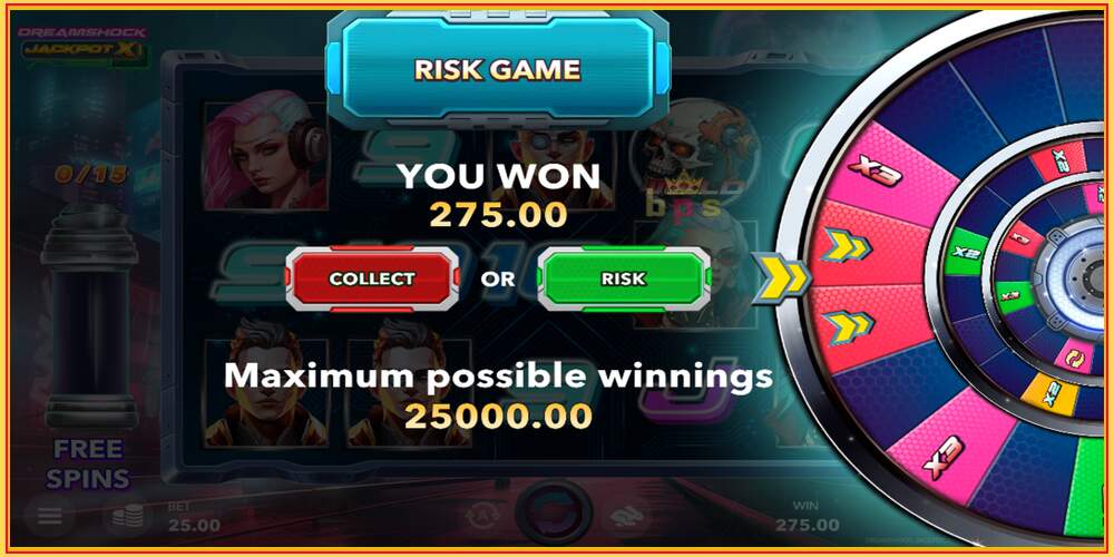 Slot permainan Dreamshock: Jackpot X