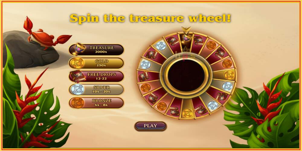 Slot de jogo Lost Treasure of Tortuga