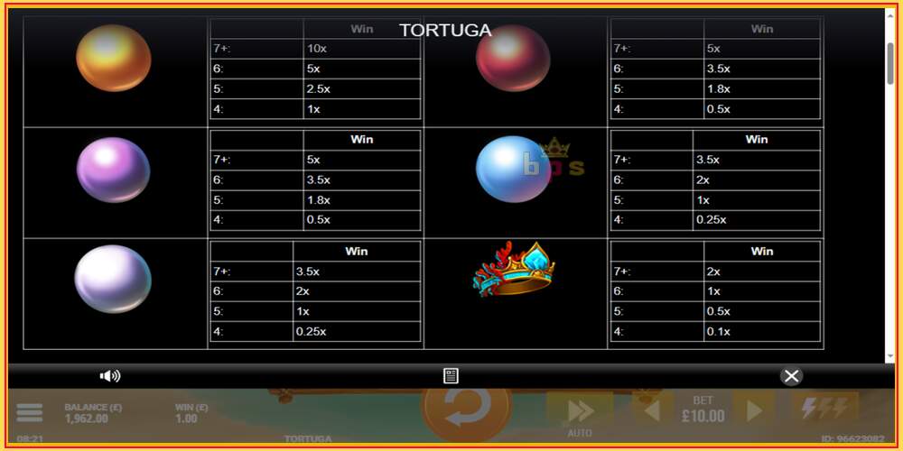 Slot de jogo Lost Treasure of Tortuga