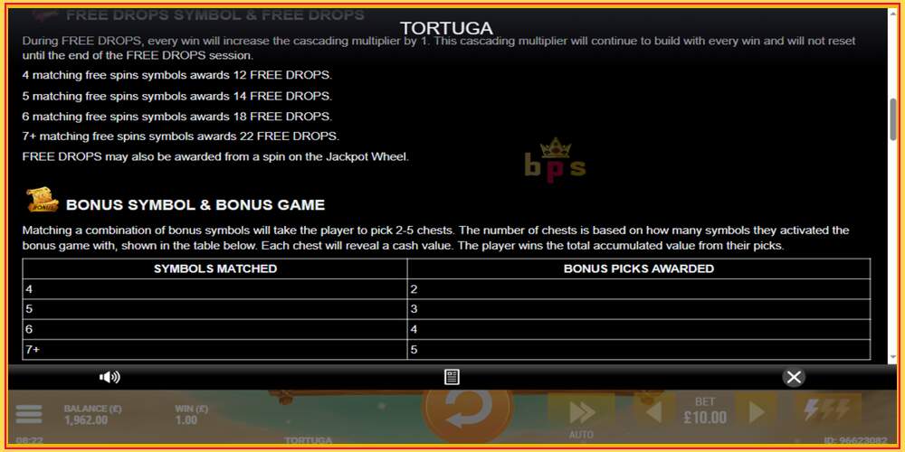 Slot de jogo Lost Treasure of Tortuga